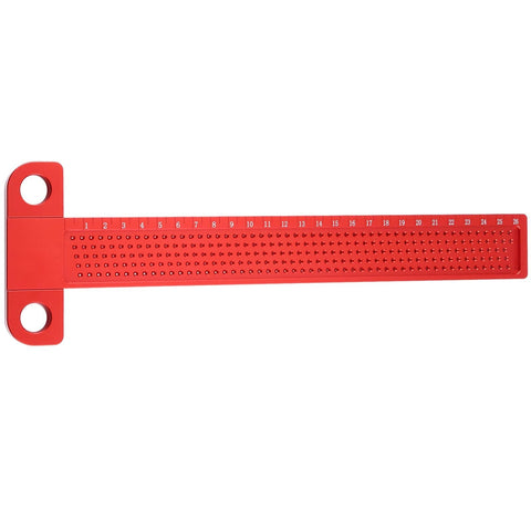 Woodworking T Shaped Hole Marking Ruler T160 Rulers