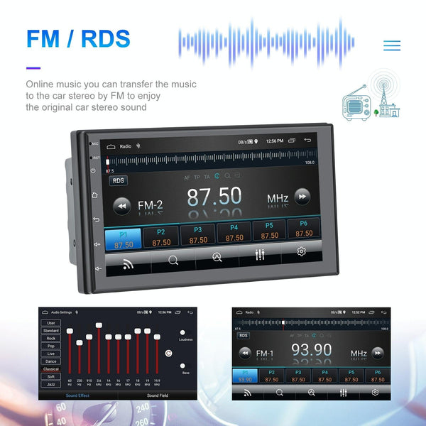 7 Inch Android 11 Carplay Navigation Player + Ahd Camera Other Car Audio