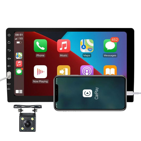 9 Inch Carplay Mp5 Player + 4 Light Camera Style Other Car Audio