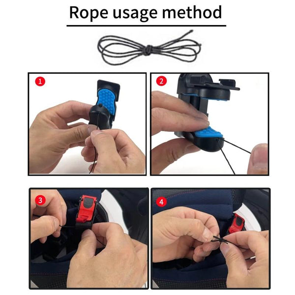 Universal Motorcycle Helmet Mount For Gopro Dji And Sjcam Cameras Bike Camera Holders Mounts