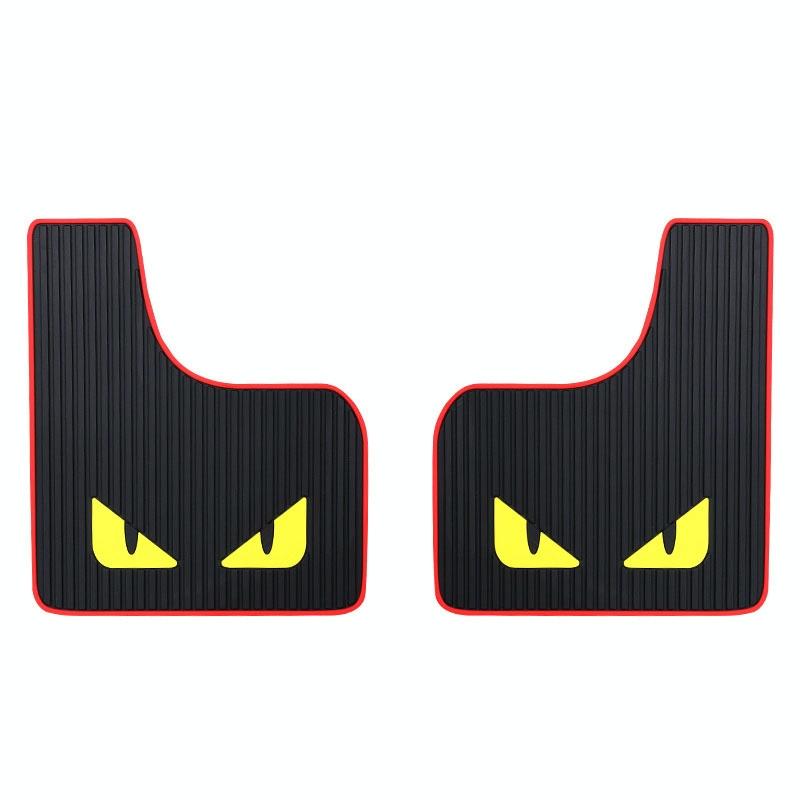 2Pcs Car Tire Mud Flap Modification Plastic Anti Splash Fender Guard Cat Eye Fenders & Mud Guards