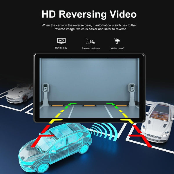 8 Inch Full Touch Car Screen Player Horizontal / Vertical Carplay Android Auto With Camera Video In Dash Units W/O Gps