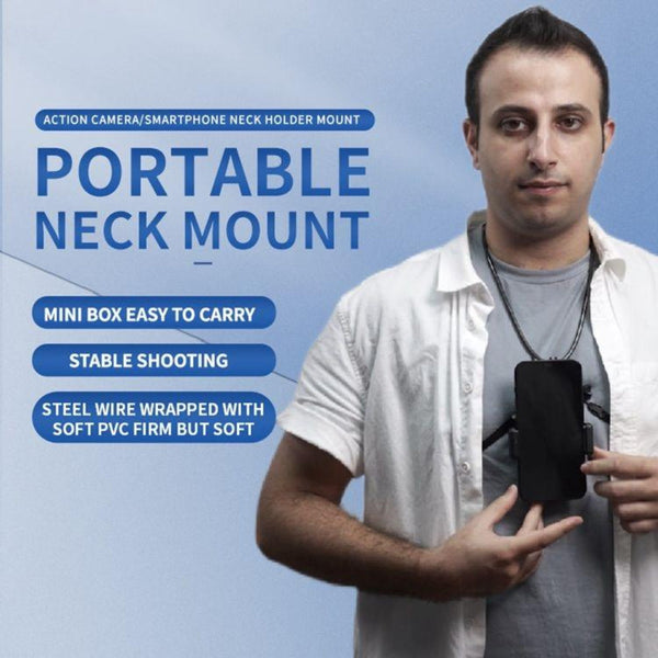 Flexible Neck Mount For Gopro And Smartphones Compatible With Action Cameras Other Camera & Photo Accs