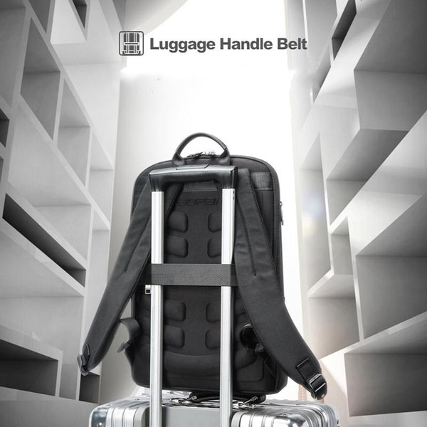 Waterproof Business Laptop Backpack Genuine Leather Lightweight Flagship Laptop Cases & Bags