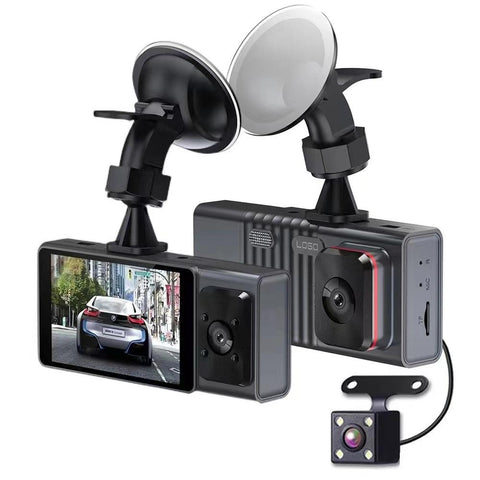 3 In 1 Car Dash Cam With Wifi 1080P Night Vision Ips Screen 32Gb 64G Other Car Audio