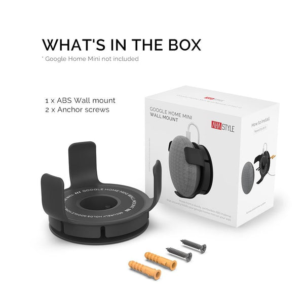 Smart Wall Bracket For Google Home Mini White Speaker Mounts & Stands