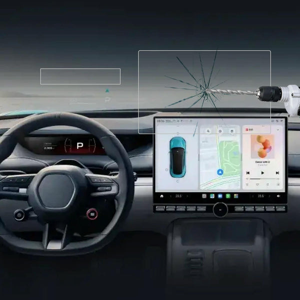 Tempered Glass Film For Car Navigator Protective Xiaomi Su7 Other Car Audio