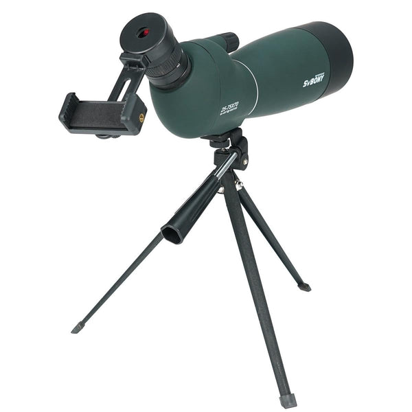 High Definition Birding Scope With Tripod 25 75X70 Green Film 19Mm Eyepiece Red Binoculars