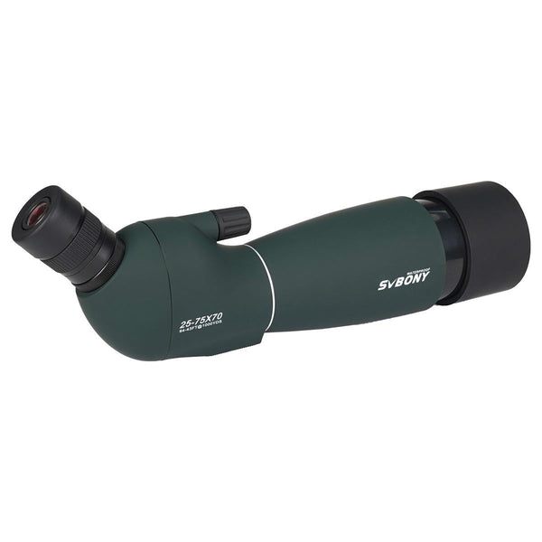 High Definition Birding Scope With Tripod 25 75X70 Green Film 19Mm Eyepiece Red Binoculars