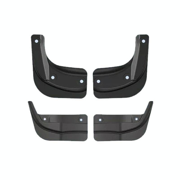 4Pcs / Set Splash Guards Matte Fender No Drilling Required Upgraded Pp Material For Tesla Model 3 Mud Flaps