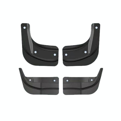 4Pcs / Set Splash Guards Matte Fender No Drilling Required Upgraded Pp Material For Tesla Model 3 Mud Flaps