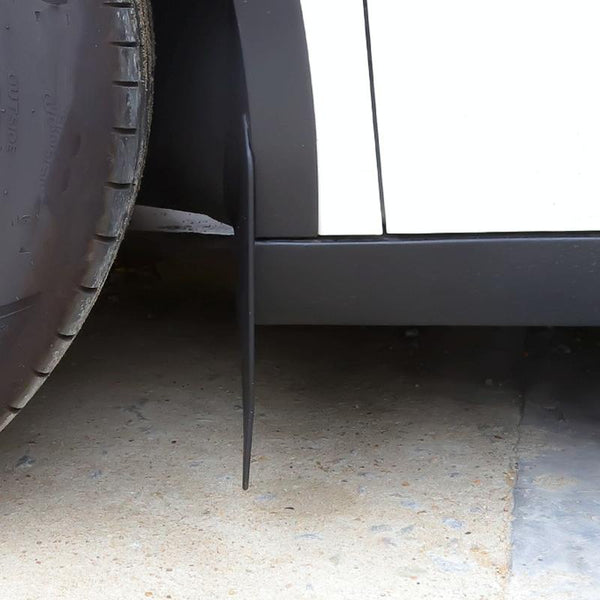 4Pcs / Set Splash Guards Matte Fender No Drilling Required Upgraded Pp Material For Tesla Model 3 Mud Flaps