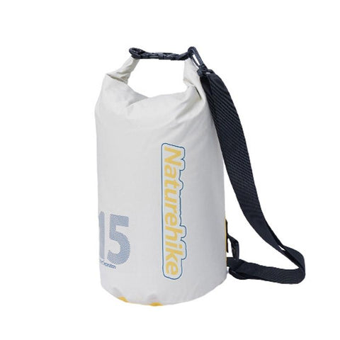 Waterproof Rafting Bag Dry Wet Separate Shoulder Pack For Outdoor Swimming 10L Green 15L White Dry Bags