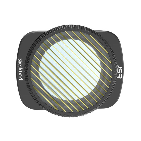 Zb Camera Lens Filter For Dji Pocket 3 Streak Drawing Gold Camera Drone Accessories