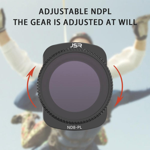 Zb Camera Lens Filter For Dji Pocket 3 Streak Drawing Gold Camera Drone Accessories