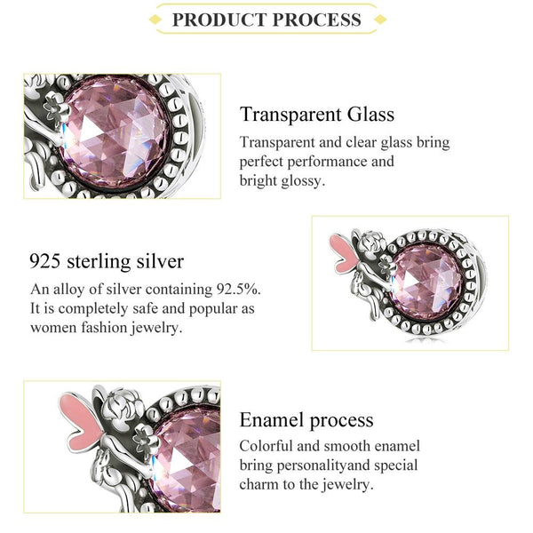 925 Sterling Silver Elf Orb Beads For Diy Bracelets & Necklaces Charms & Pendants