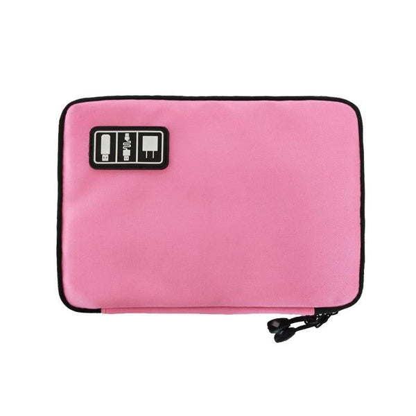 Multifunctional U Disk Storage Bag For Mobile Phone Accessories Pink Other Mobile Accessories