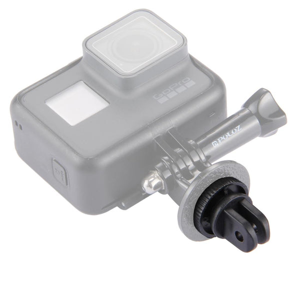 Universal 1 / 4 Screw Tripod Mount Adapter For Action Cameras 3.9Mm Hole 2.2Cm Diameter Tripod Mount Accessories