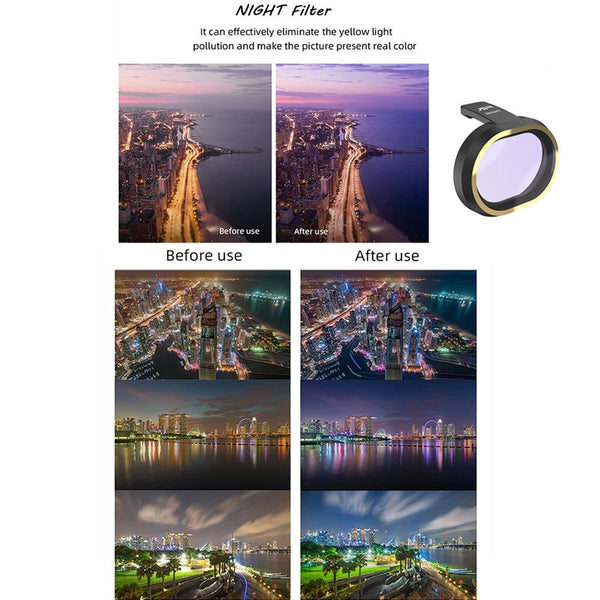 Enhance Night Shots With Fimi X8 Mini Drone Filter Camera Drone Accessories