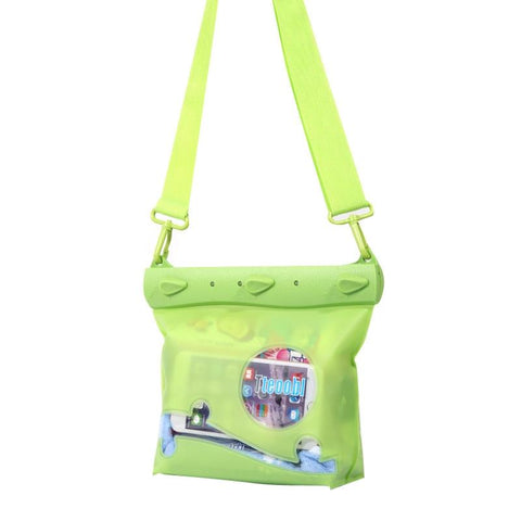 Waterproof One Shoulder Crossbody Bag For Drifting And Diving Size Medium Green Women's Bags & Handbags