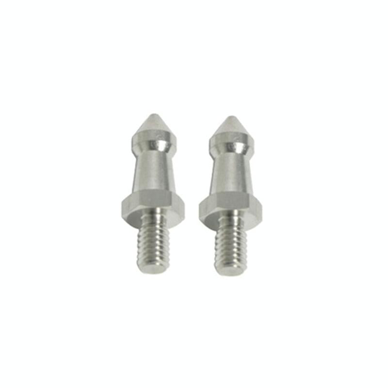 Two Stainless Steel One Quarter Inch Feet Screws For Slr Tripod Audio And Video Tripod Mount Accessories