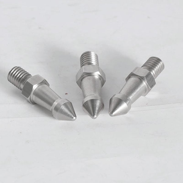 Two Stainless Steel One Quarter Inch Feet Screws For Slr Tripod Audio And Video Tripod Mount Accessories