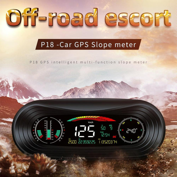 Universal Car Hud Display Speed Voltage Mileage Other Instruments & Gauges