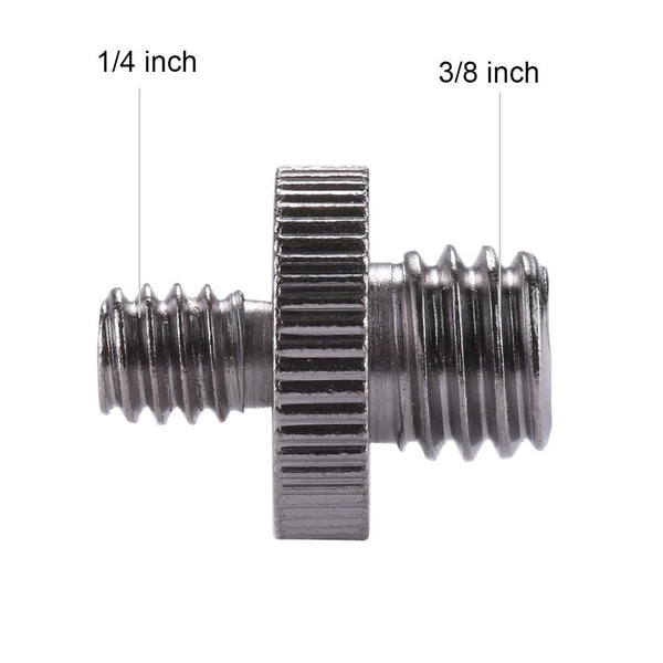 1 / 4 To 3 8 Adapter Screw For Male Threads Tripod Mount Accessories