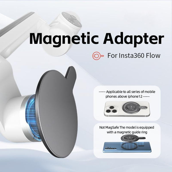 Insta360 Flow Magnetic Adapter For Amagisn Gimbal Magsafe Compatible Cables & Adapters