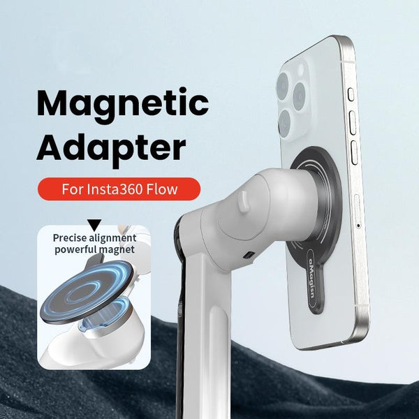 Insta360 Flow Magnetic Adapter For Amagisn Gimbal Magsafe Compatible Cables & Adapters