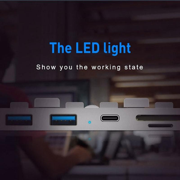 Usb3.0 Hub With Sd / Tf Card Reader Memory Card Readers & Adapters