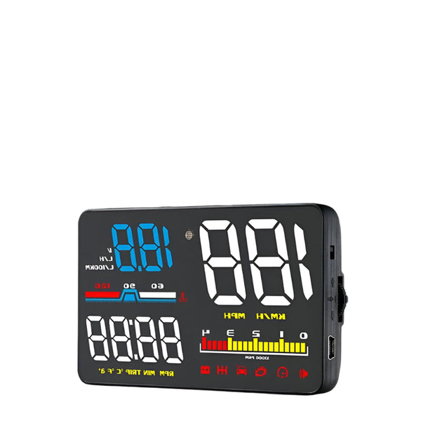 5 Inch Obd2 Head Up Display Car Speed Revolving Water Temp Battery Voltage Other Instruments & Gauges