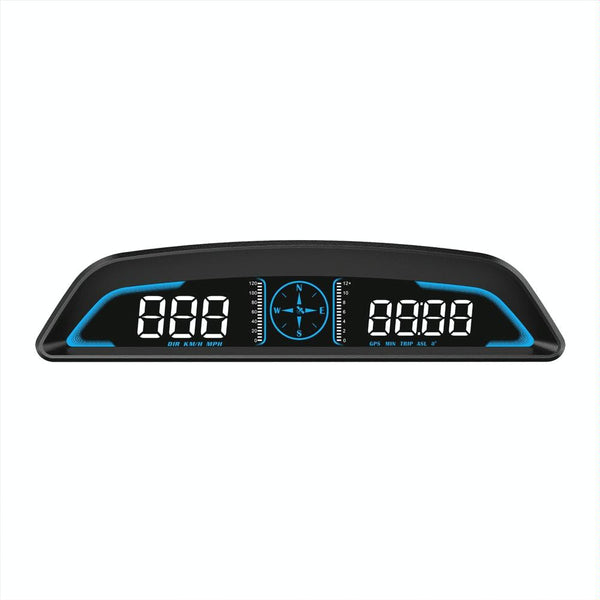 5.5 Inch Car Hud Display Locator Technology Speed Alarm & Odometer Other Instruments & Gauges