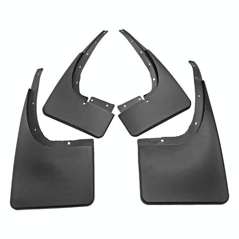 For Ford Ranger 2011 2019 4Pcs / Set Car Auto Soft Plastic Splash Flaps Fender Guard Fenders & Mud Guards