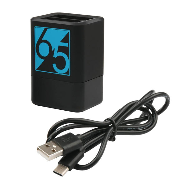 Usb C Dual Battery Charger For Gopro Hero6 / 5 With Cable Chargers & Cradles