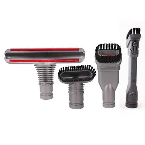 4 Piece Wireless Vacuum Cleaner Brush Head Set For Dyson V6 Vacuum Cleaner Parts