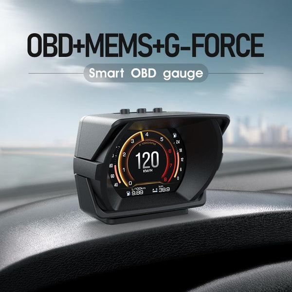 2.8 Inch Obdii + Mems Head Up Display System For A450 Cars Other Instruments & Gauges