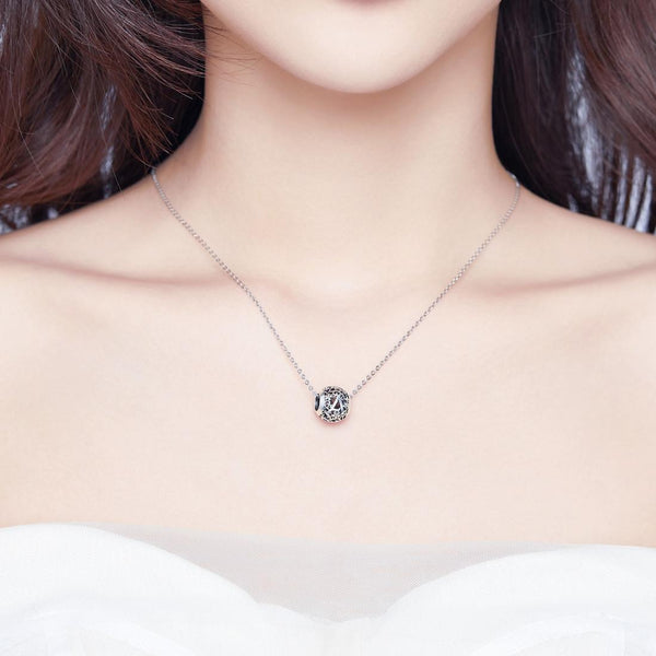 925 Sterling Silver Letter Beads For Diy Bracelets Charms & Pendants