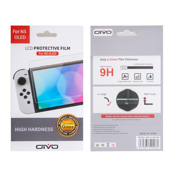 Nintendo Switch Oled 0.33Mm Tempered Glass Screen Protector Screen Protectors