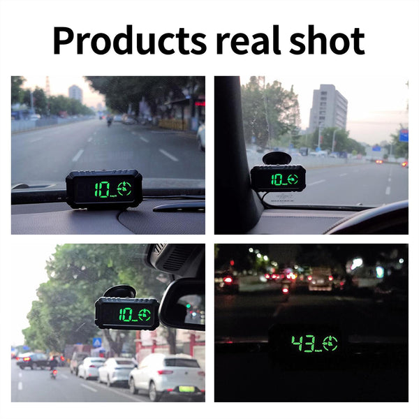 Digital Car Head Up Display Over Speed Alarm Locator Technology Hud Other Instruments & Gauges