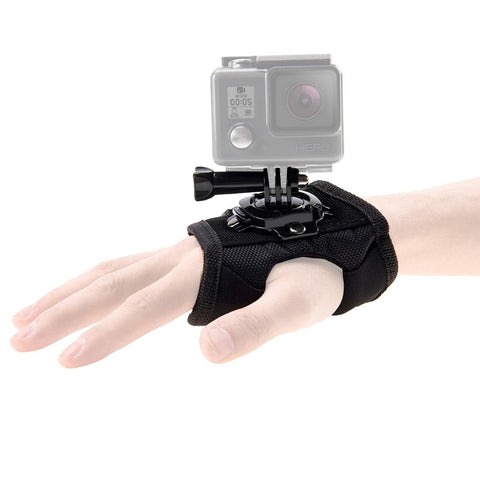 360 Degree Palm Strap Mount For Gopro Hero12 Glove Style Straps & Hand Grips