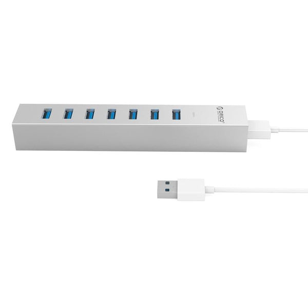 7 Port Aluminum Usb 3.0 Hub Usb Cables Hubs & Adapters