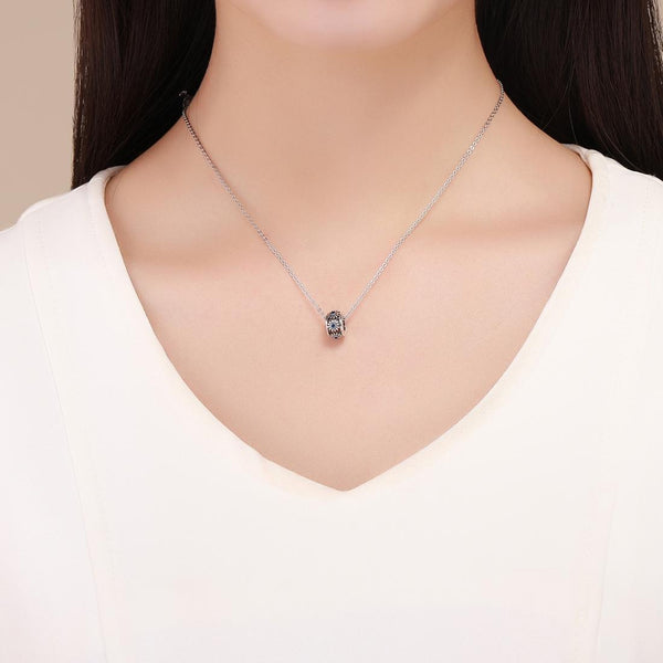 925 Sterling Silver Blue Daisy Spacer For Bracelet Bracelets