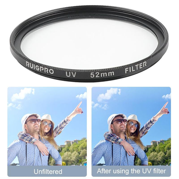 52Mm Professional Filter Set For Gopro Hero 7 / 6 With Adapter And Lens Cap Camera Drone Accessories