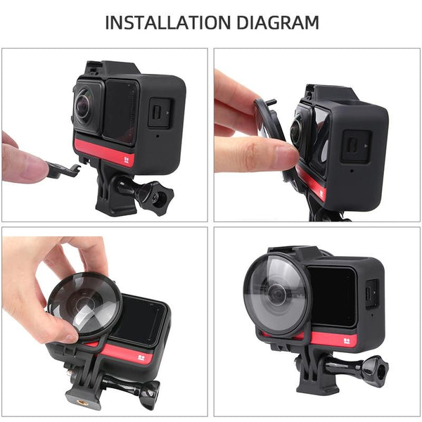 Protective Lens For Insta360 One R Twin Edition Camera Screen Protectors