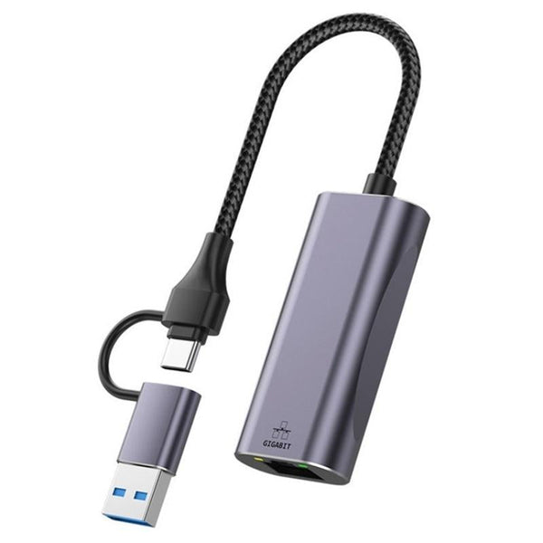 Usb Type C Gigabit Hub Adapter For Laptop / Tablet Phone Usb Cables Hubs & Adapters