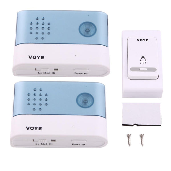 Smart Wireless Doorbell With Dual Receiver 120M Range Smart Doorbells
