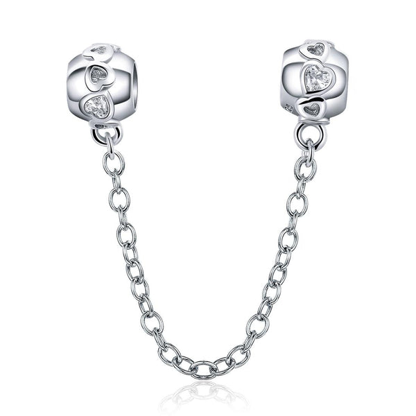 925 Sterling Silver Safety Chain Cute & Versatile Chains Necklaces