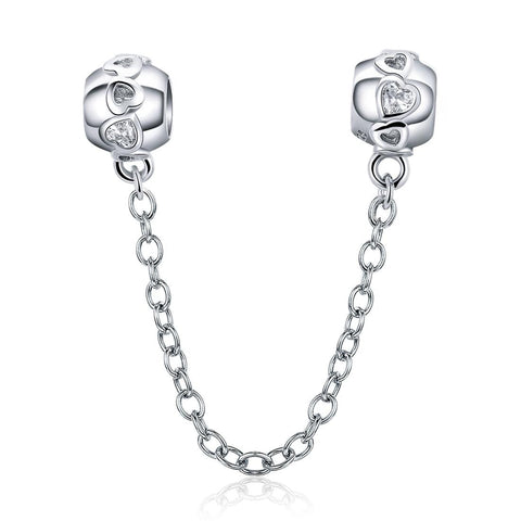 925 Sterling Silver Safety Chain Cute & Versatile Chains Necklaces