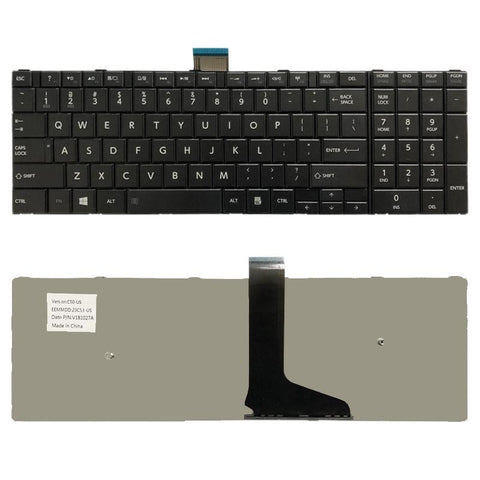 Keyboard For Toshiba Satellite C50 / C55 Series Us Version Keyboards & Keypads